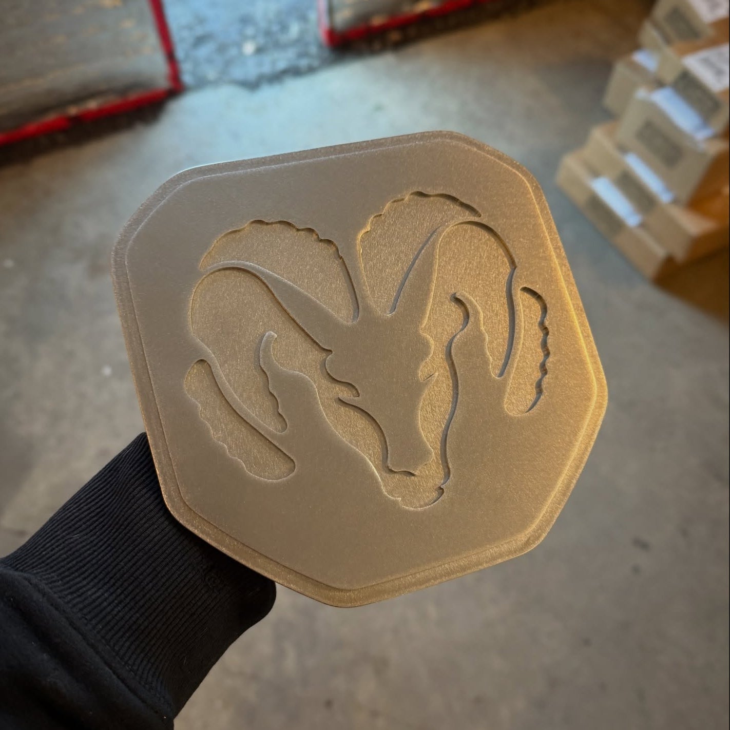 Northspec Built 5th gen Ram truck tailgate badge replacement , stainless steel tailgate emblem replacement for 5th gen ram