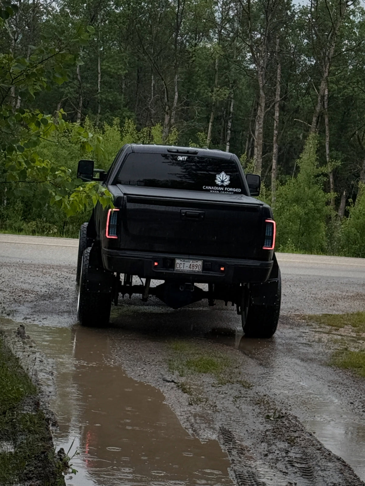 12" Wide Kick Back Mud Flaps (universal fitment)