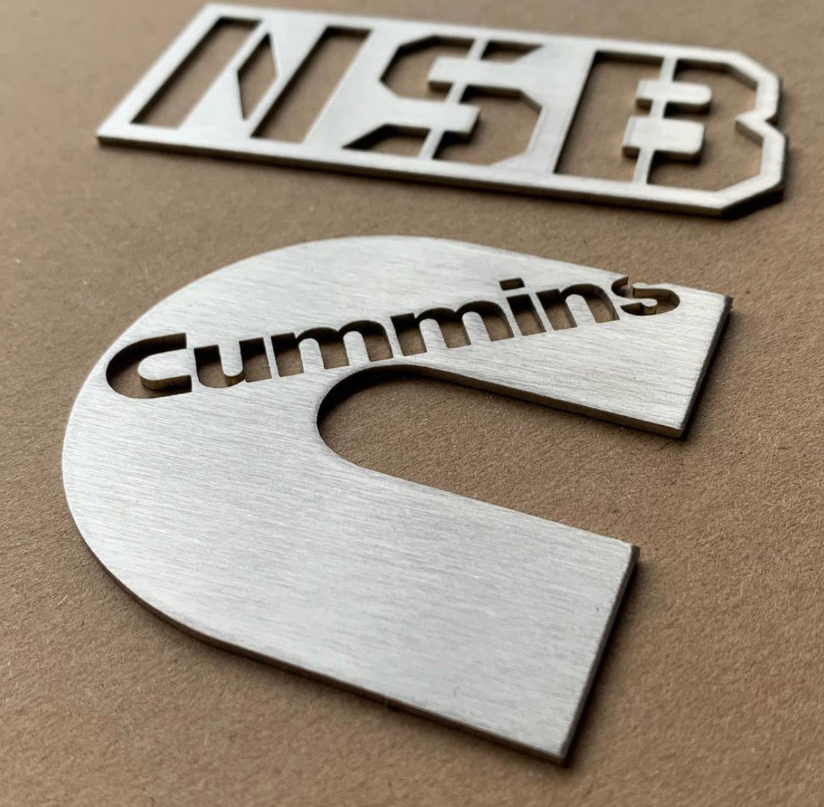 Custom Cummins emblem