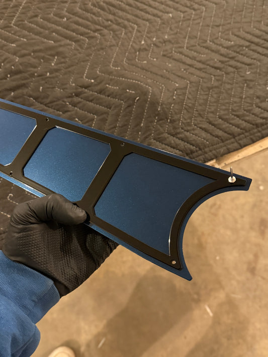 Detailed close up on rear frame overlays Chevrolet Silverado GMC Sierra 1500 made by Northspec Built