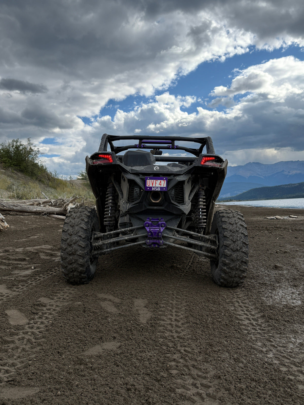 OHV Stainless License Plate Frame (Alberta plate only)