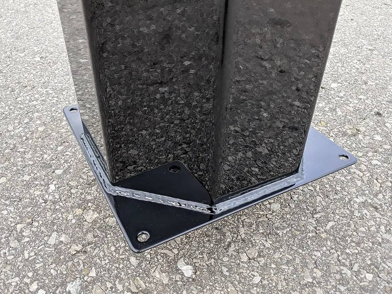 Exhaust Stack Base Plate DXF