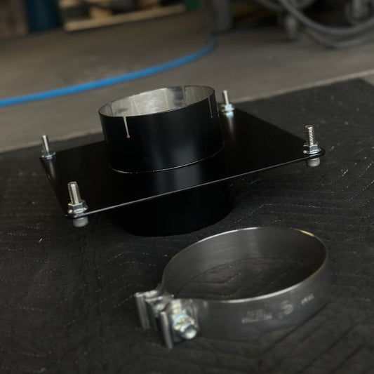 Exhaust bed Stack Mounting Plate