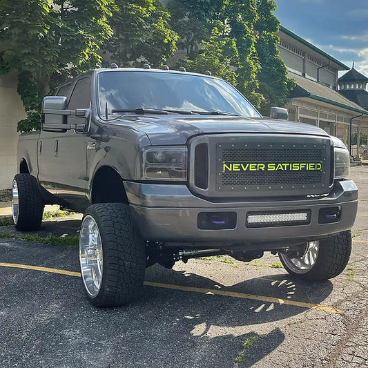 Grille Insert (2005 - 07 Ford Superduty) DXF File CNC plasma cut file