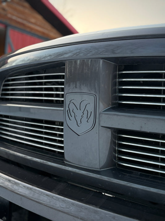 Stainless Grille Emblem (2009 - 2012 RAM, see fitment)