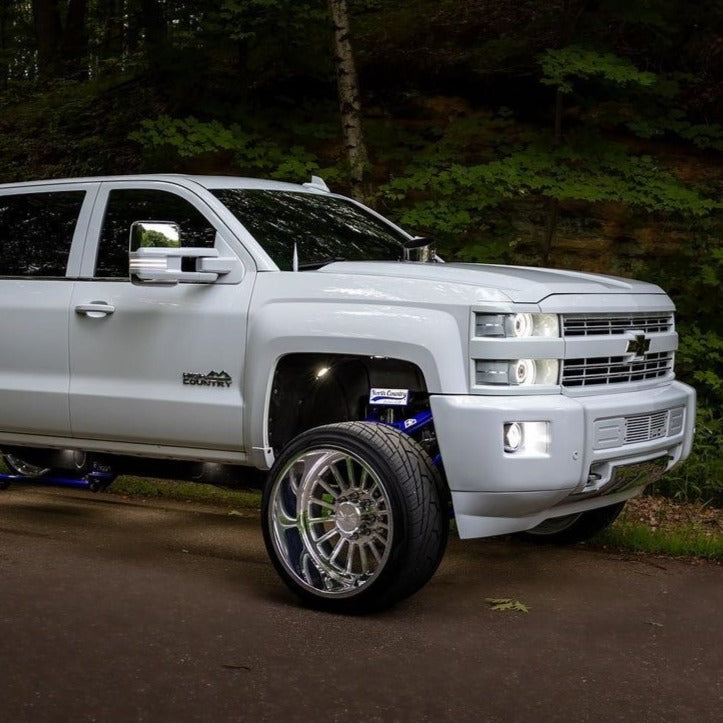 hood stacked chevy truck