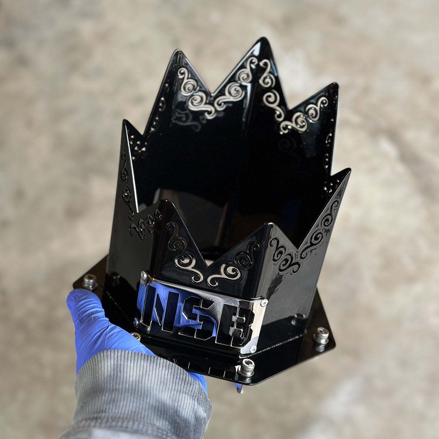 SPIKED DESIGNER Hood Stack