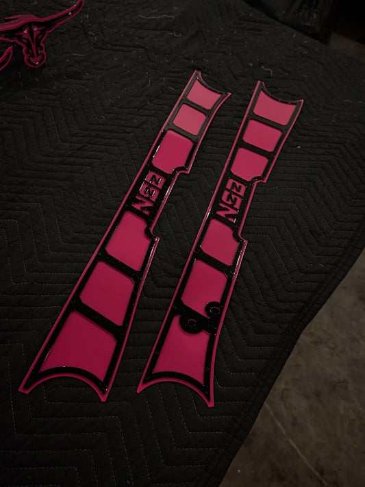 Northspec Built Rear Frame Overlays Barbie truck style for Chevy/GMC 1500