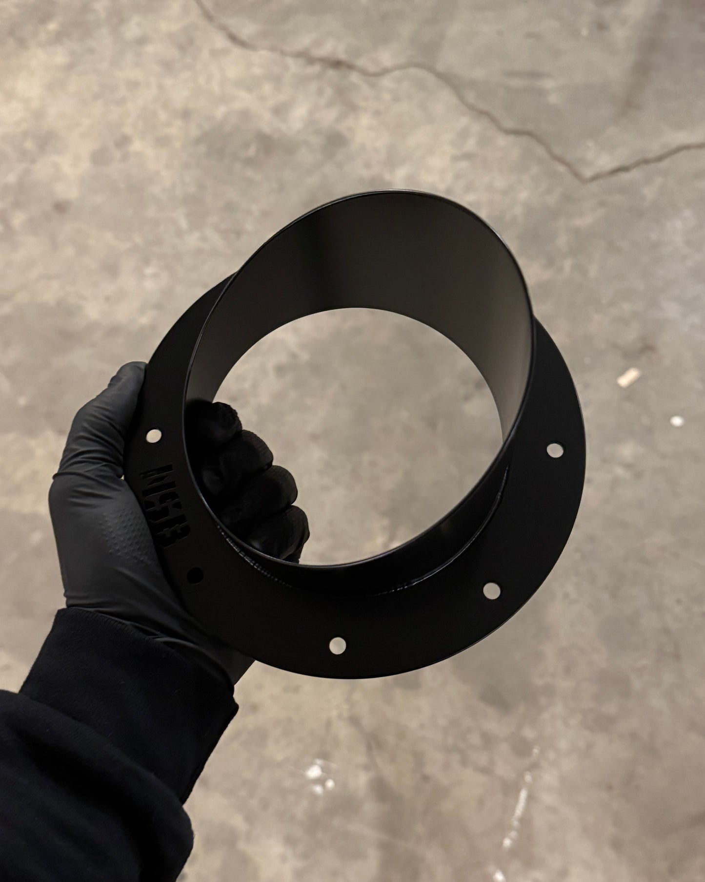 6" CLASSIC Short Miter Cut Hood Stack