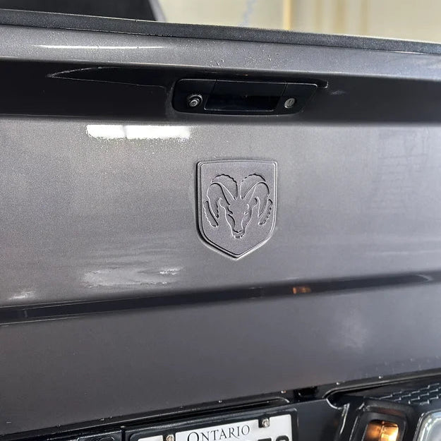 Ram Skull tailgate emblem for RAM 1500 truck, RAM 2500, RAM 3500
