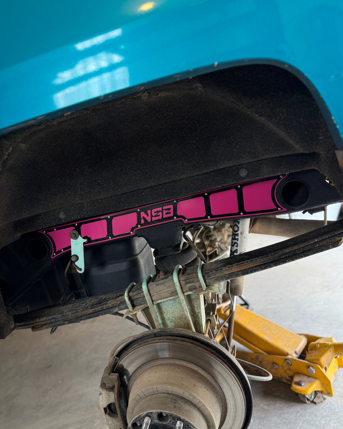 Rear Frame Overlays (2015 - 2018 Chevy/GMC 1500) installation view