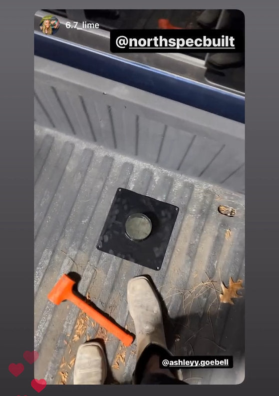 Smoke Stack Mounting Plate