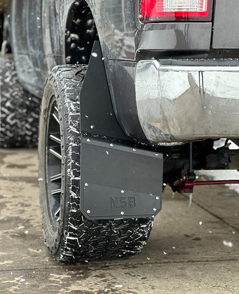 Universal 12" Kickback Mudflaps DXF laser cut File