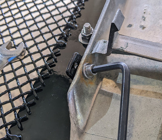 Universal Grille Insert Mounting Tabs DXF File