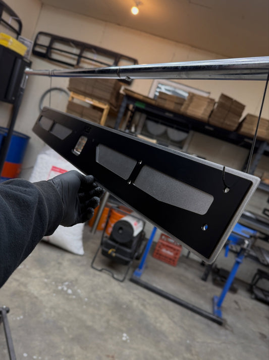 Stainless Tailgate Step Cover (2015 - 2020 Ford F150 / Raptor) (replaces OEM plastic panel)