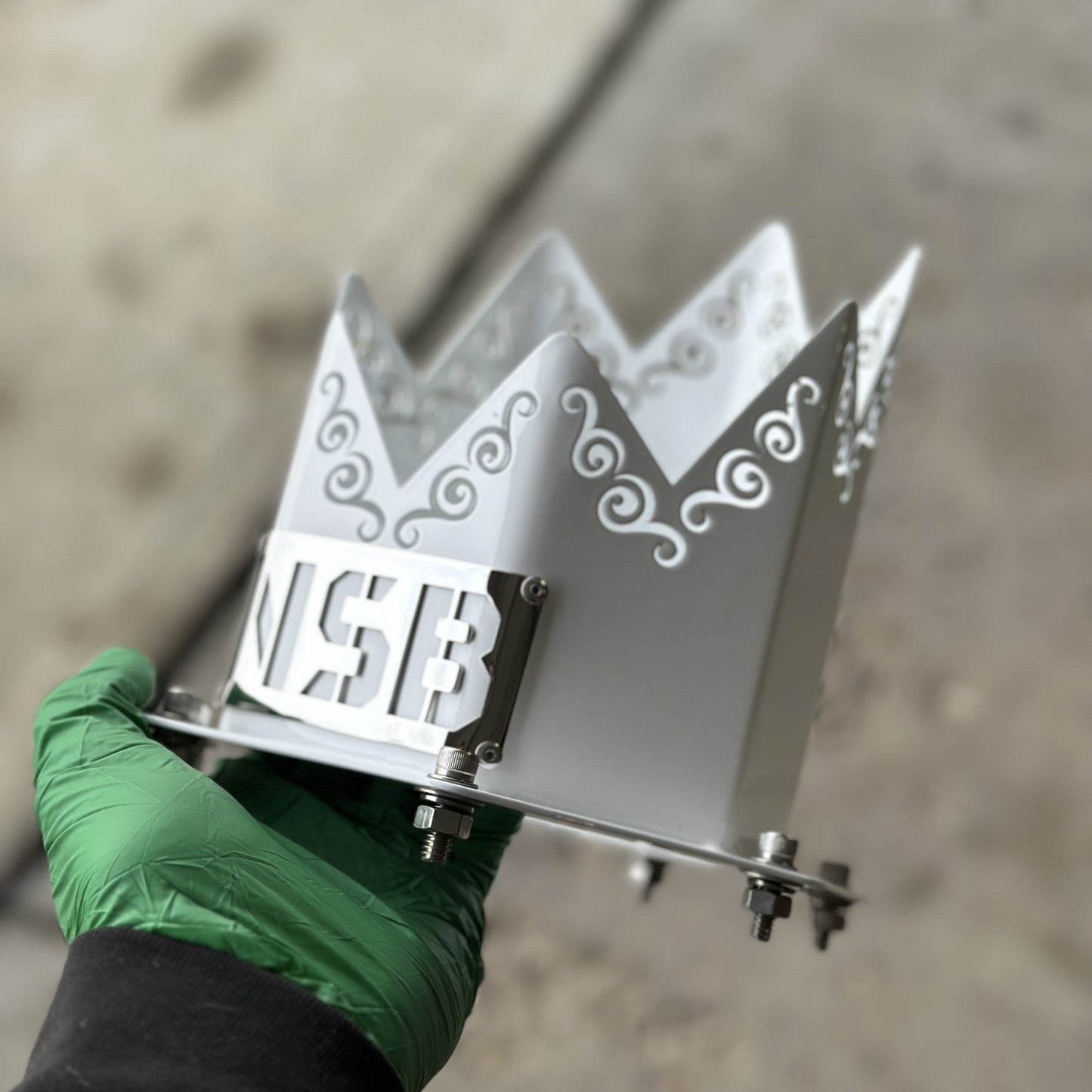 SPIKED Swirl Hood Stack