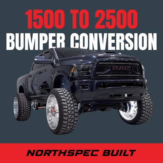 RAM® 1500 to 2500 Bumper Swap - 4th gen HD Front End Conversion!