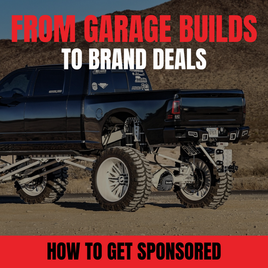 From Garage Builds to Brand Deals - How to Get Sponsored