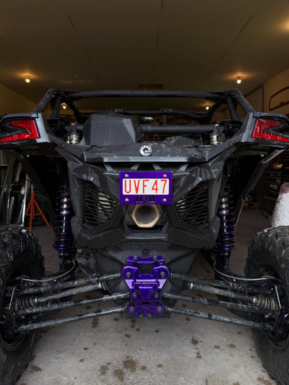 OHV Stainless License Plate Frame (Alberta only)