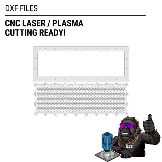 Grille Insert (2005 - 07 Ford Superduty) DXF File