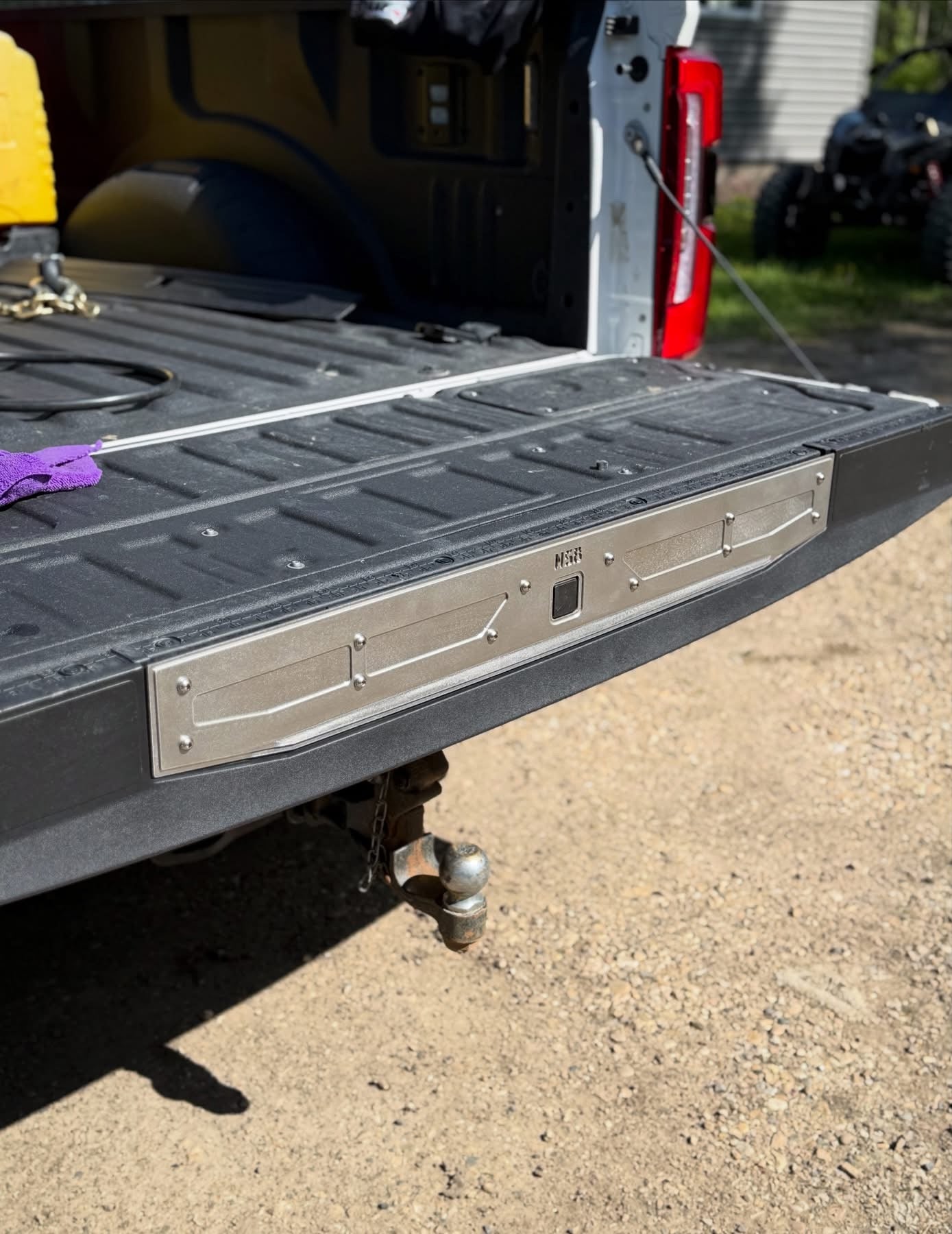 Stainless Tailgate Step Cover (2017 - 2025 Ford F250/F350)