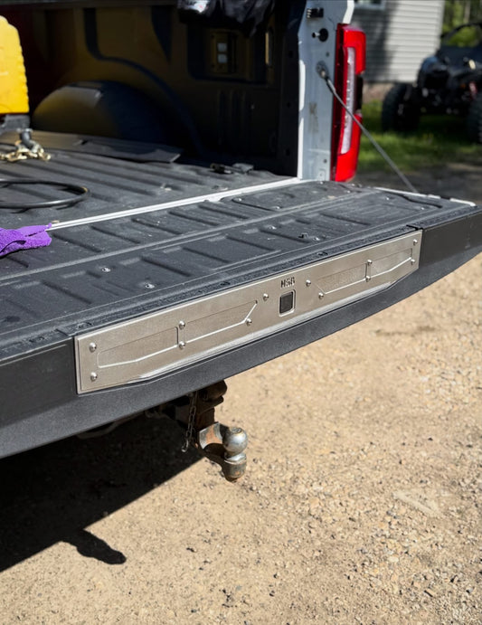 Stainless Tailgate Step Cover (2017 - 2025 Ford F250/F350)