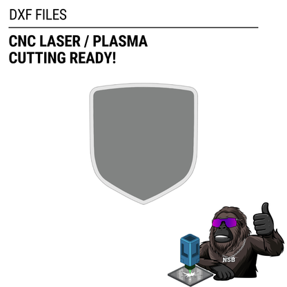 Grille Emblem (2009 - 12 RAM 1500 / 2500 / 3500) DXF File