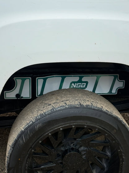 Rear Frame Overlays (2001 - 2010 GM 2500/3500)