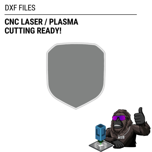 Grille Emblem (2013 - 18 & Classic RAM 1500 / 2500 / 3500) DXF File
