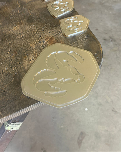 Stainless Tailgate Emblem (5th gen RAM)