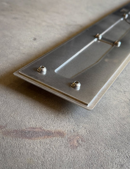 Stainless Tailgate Step Cover (2015 - 2020 Ford F150 / Raptor) (replaces OEM plastic panel)