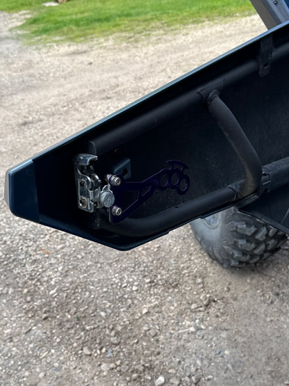 Can-Am Maverick X3 Door Handles - Brass Knuckle Design