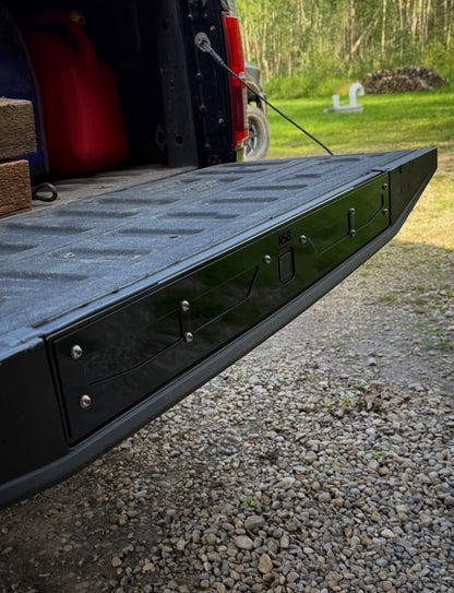 Stainless Tailgate Step Cover (2015 - 2020 Ford F150 / Raptor) (replaces OEM plastic panel)