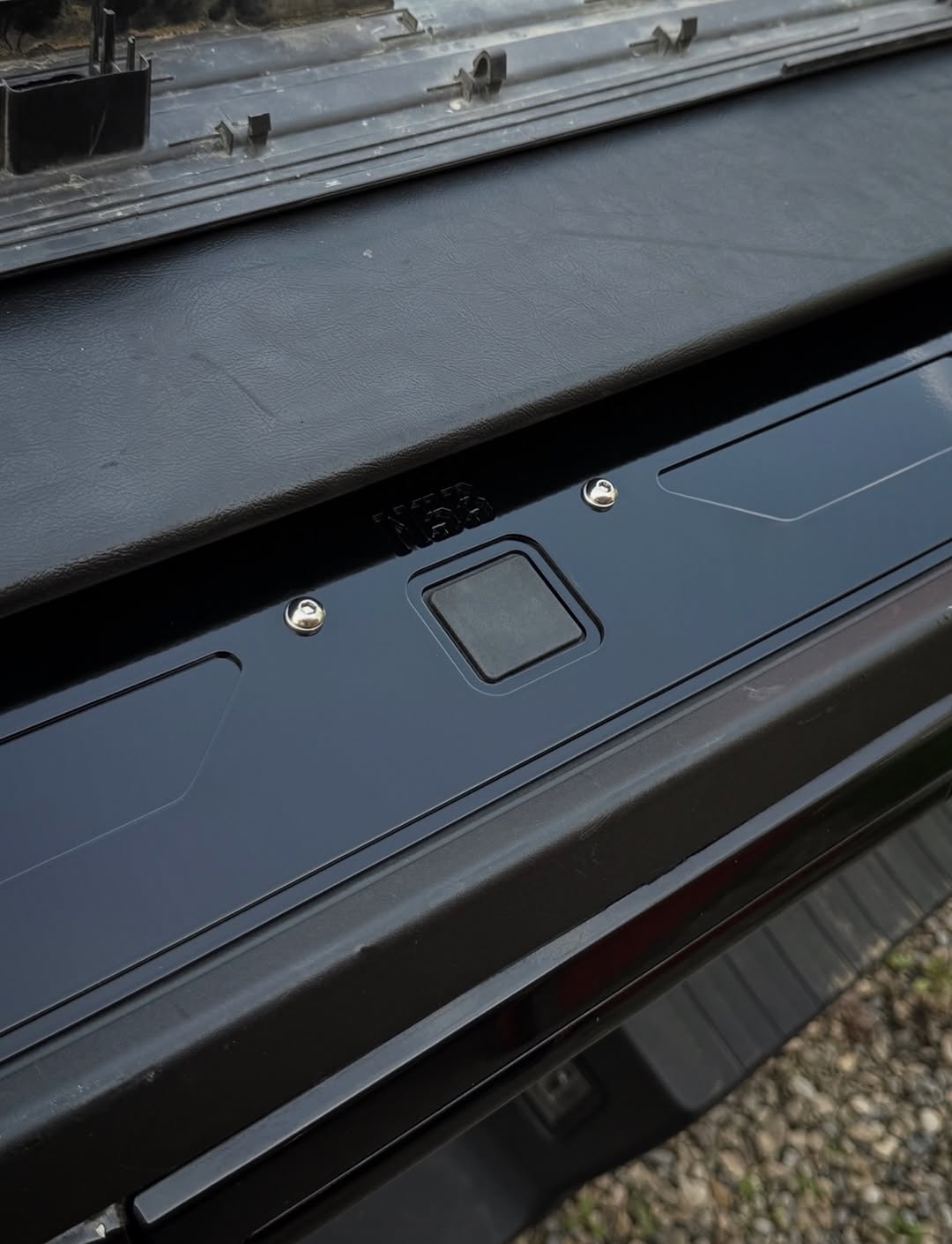 Stainless Tailgate Step Cover (2015 - 2020 Ford F150 / Raptor) (replaces OEM plastic panel)
