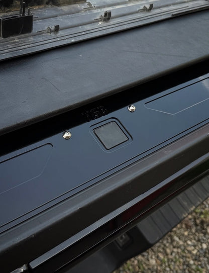 Stainless Tailgate Step Cover (2015 - 2020 Ford F150 / Raptor) (replaces OEM plastic panel)