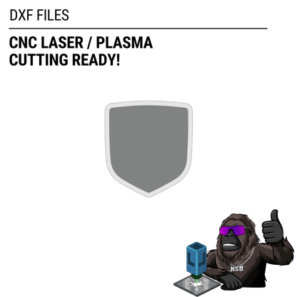 Grille Emblem (Late 3rd Gen Dodge) DXF File
