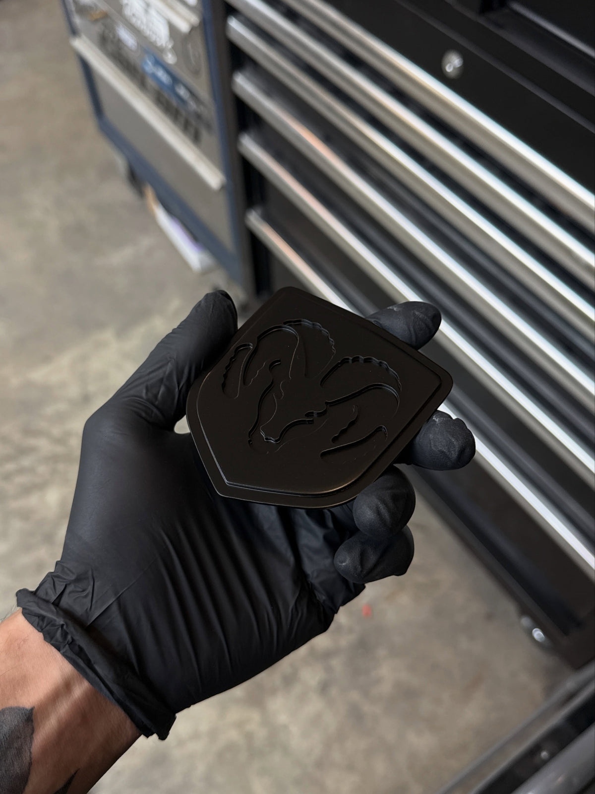 Stainless Grille Emblem (Late 3rd gen Dodge)
