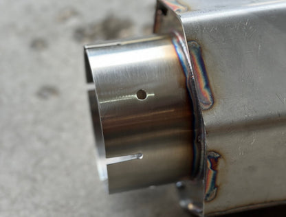 6" SPIKED Swirl Exhaust Tip