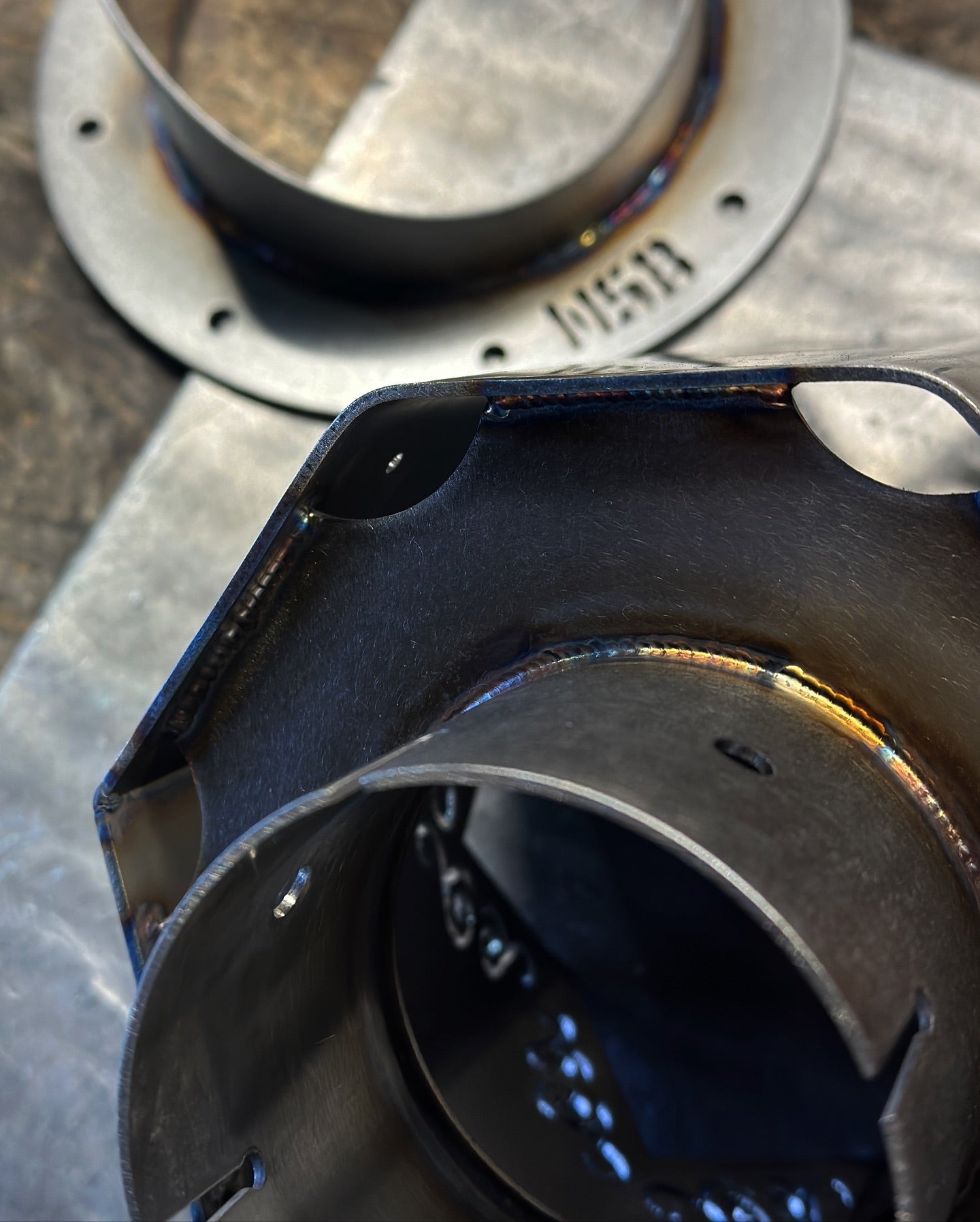 6" SPIKED Swirl Exhaust Tip - for 3" or 4" exhaust