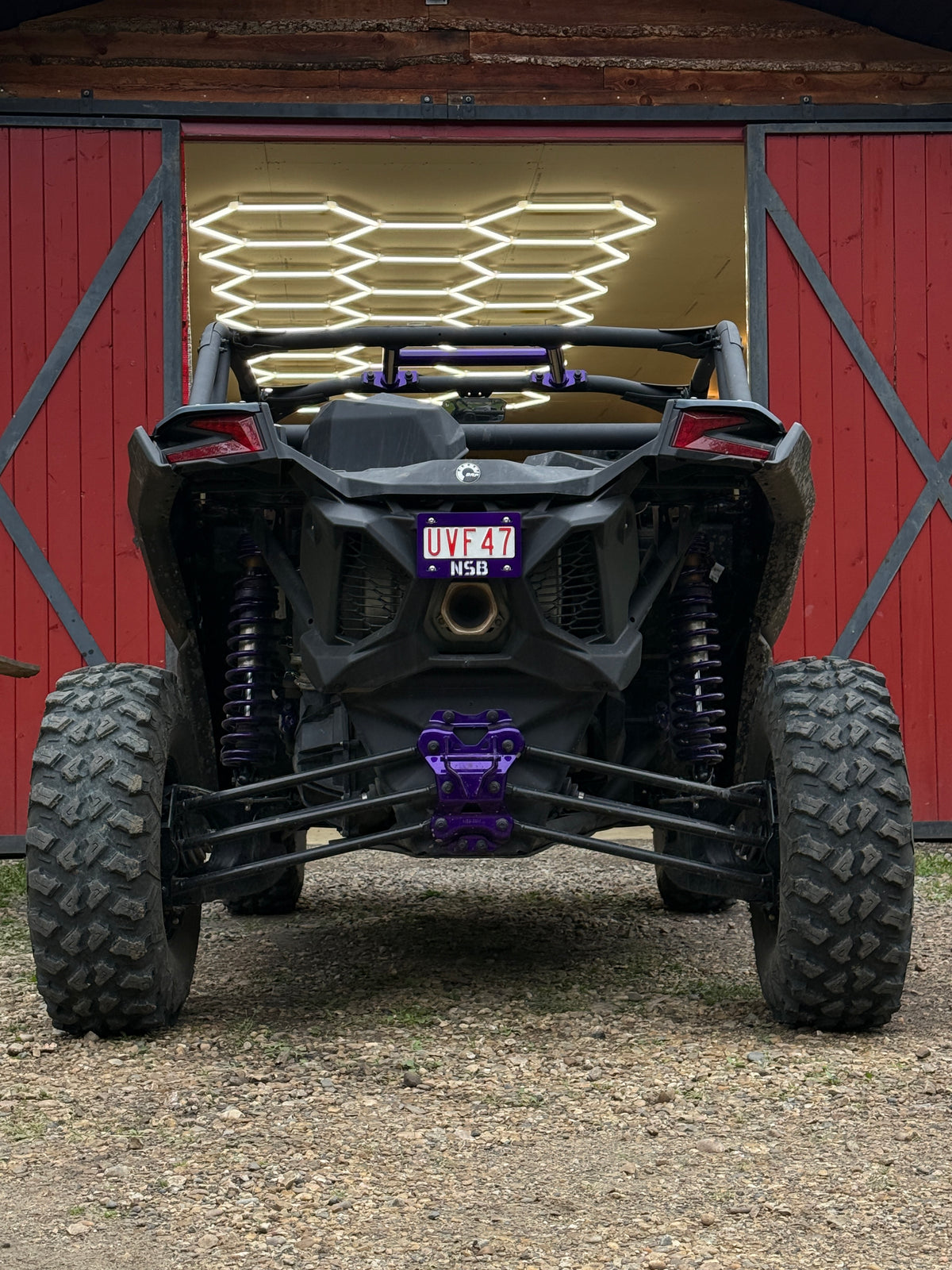 OHV Stainless License Plate Frame (Alberta plate only)