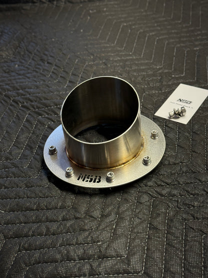 4 inch MICRO Hood Stack stainless steel