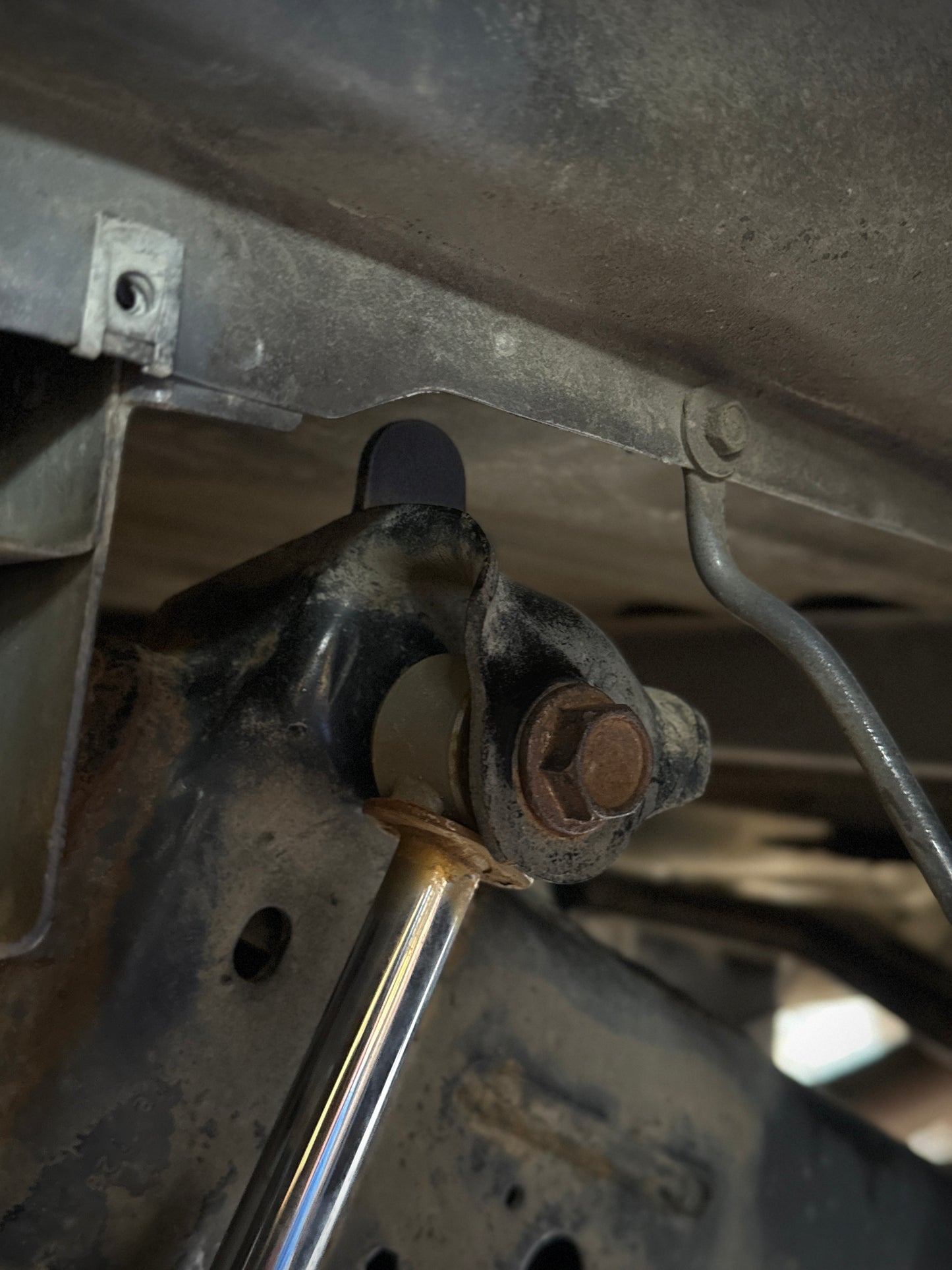 4th gen RAM 1500 Rear Upper Shock Nuts with Tabs, wrench replacement solution