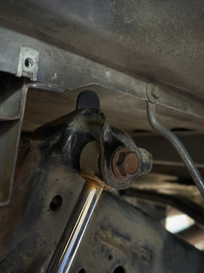 4th gen RAM 1500 Rear Upper Shock Nuts with Tabs, wrench replacement solution