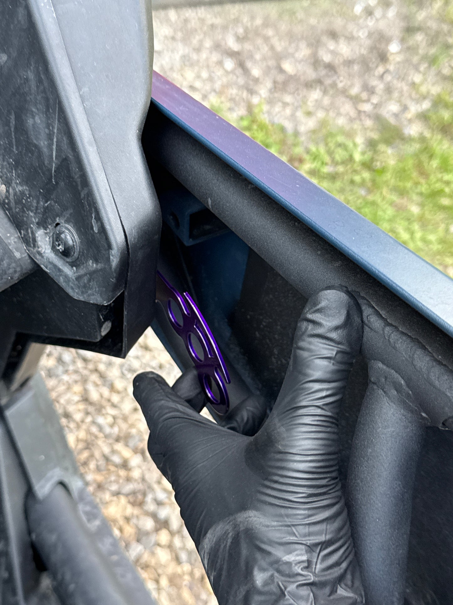 Can-Am Maverick X3 Door Handles - Brass Knuckle Design