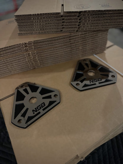 Shock Tower Delete Plates (1994 - 2012 Dodge 2500/3500)