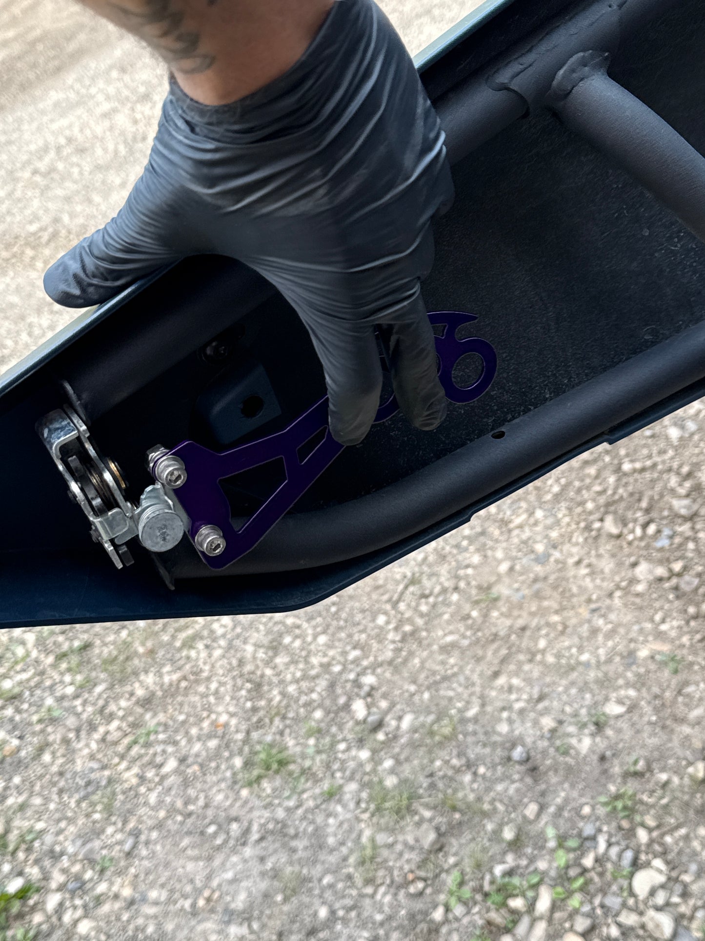 Can-Am Maverick X3 Door Handles - Brass Knuckle Design