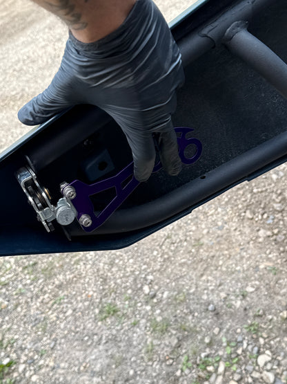 Can-Am Maverick X3 Door Handles - Brass Knuckle Design