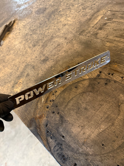 6.0 Power Stroke Fan Shroud Emblem Custom Northspec Built 