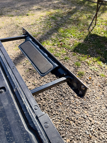 Stainless Tailgate Step Cover (2021 - 2026 Ford F150 / Raptor) (replaces OEM plastic panel)