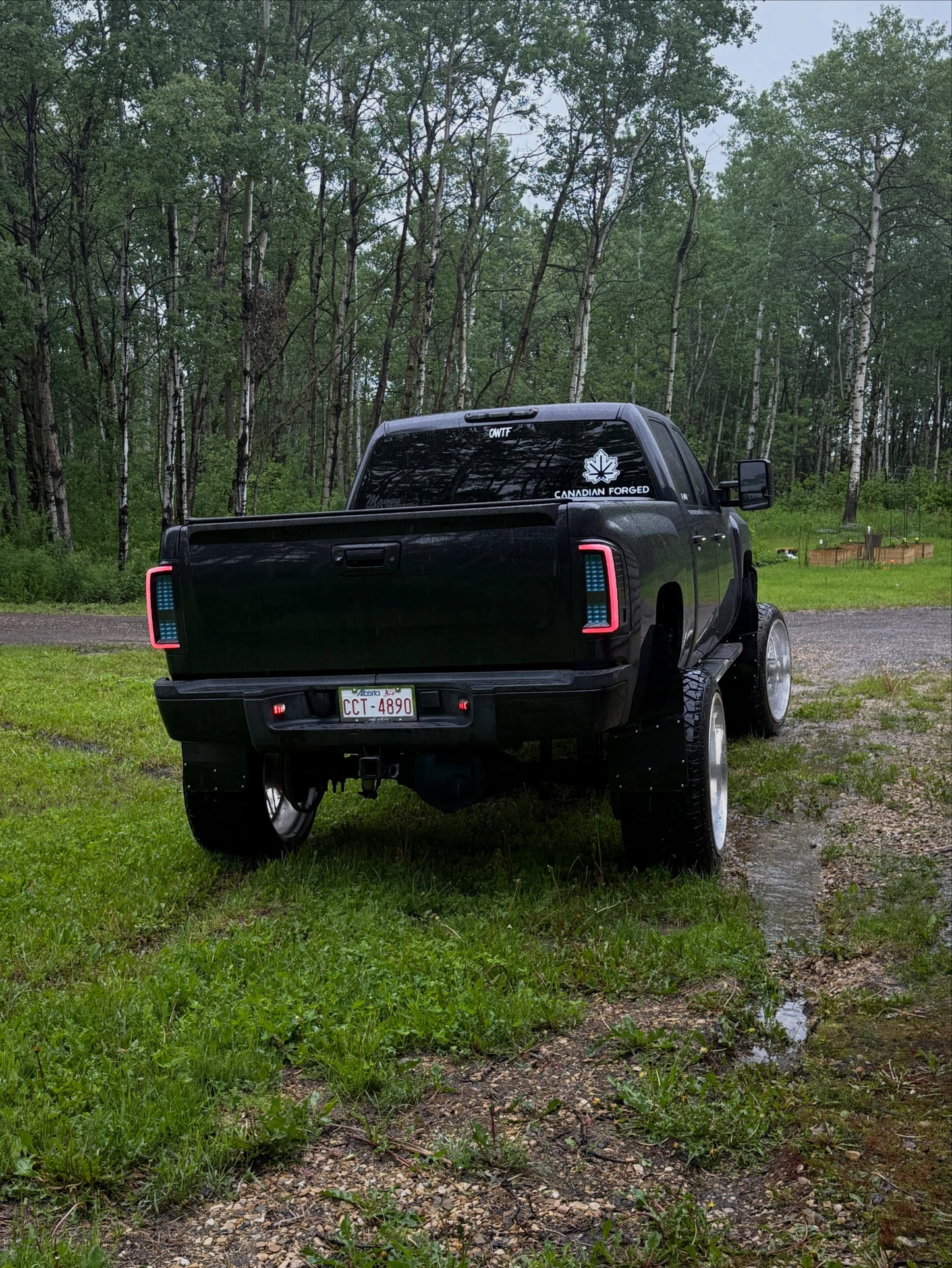 12" Wide Kick Back Mud Flaps (universal fitment)